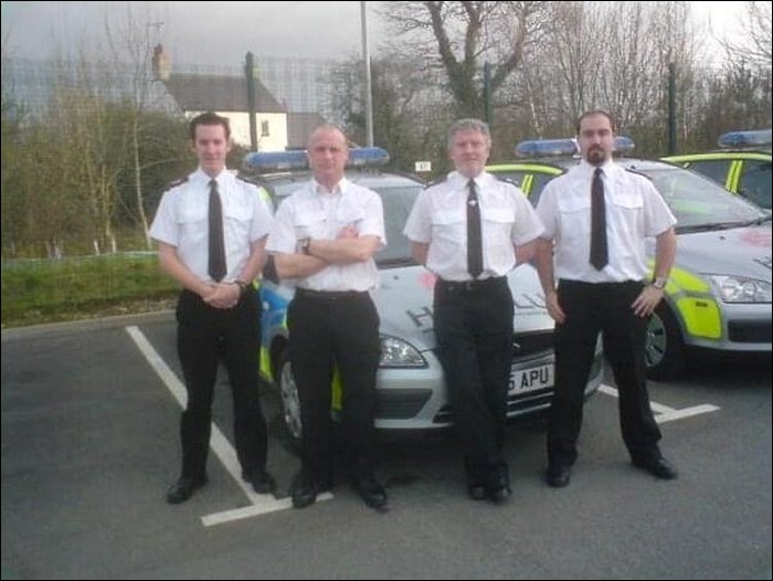 CNC officers on a driving course with North Wales Police.
Submitted By: Matthew Okuhara
