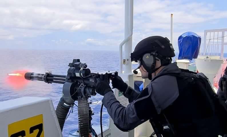 Gunnery Training.
An officer from the Strategic Escort Group taking part in gunnery training.
Submitted By: Matthew Okuhara
