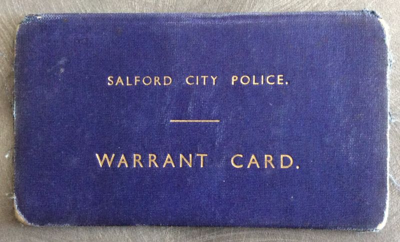 Warrant Card Front - Inspector Charles Webb
Warrant Card of Inspector Charles Webb signed by CC Alexander J Paterson
Submitted by Grandson Michael Webb
Keywords: Warrant Card