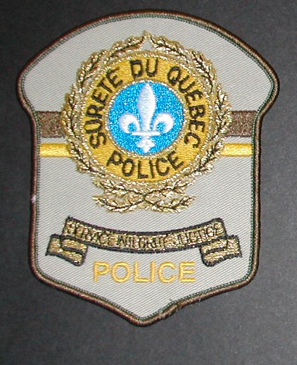 QUEBEC PROVINCIAL POLICE
Keywords: Canada