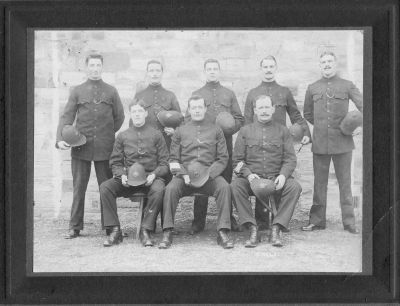 CORNWALL CONSTABULARY (17/October/1909)
Back Row: PC23; PC72; PC181; PC140; PC36
Front Row: PC187; Sgt.; Sgt.

One of the above is believed to be PC Howe.
