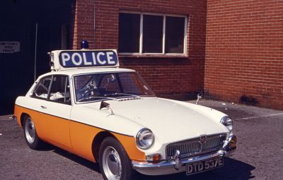 GREATER MANCHESTER POLICE, 1967 MGB.GT
Taken by PC Steve Davies at Stretford Police Station.
