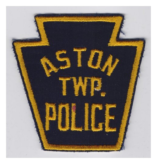 Aston Township Police Patch (R722)