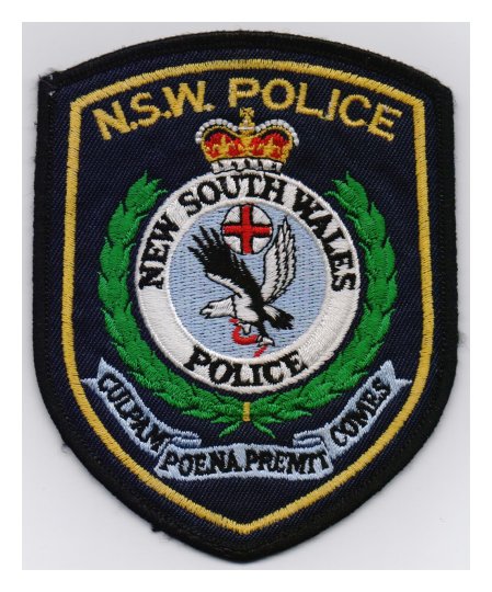 New South Wales Police Patch (Ref: 819)