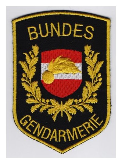 Austria Gendarmere Patch (Ref500)