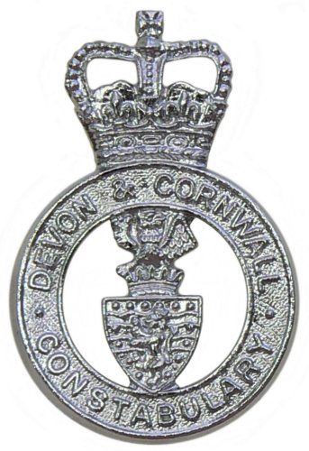 Devon & Cornwall Constabulary QC Cap Badge