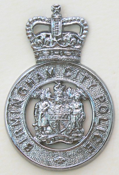 Birmingham City Police - QC Cap Badge (G234)