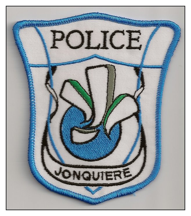 Ville De Jonquière police Patch (Ref: 172)