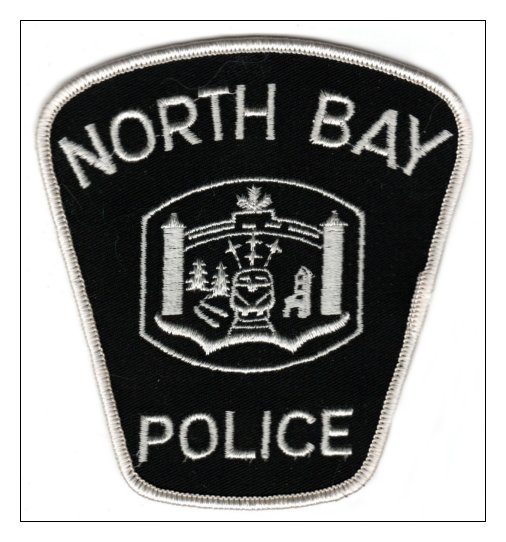 North Bay Police, Pair Uniform Patches (Ref 904)