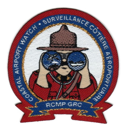 RCMP Coastal Airport Watch - Patch (Ref 872)