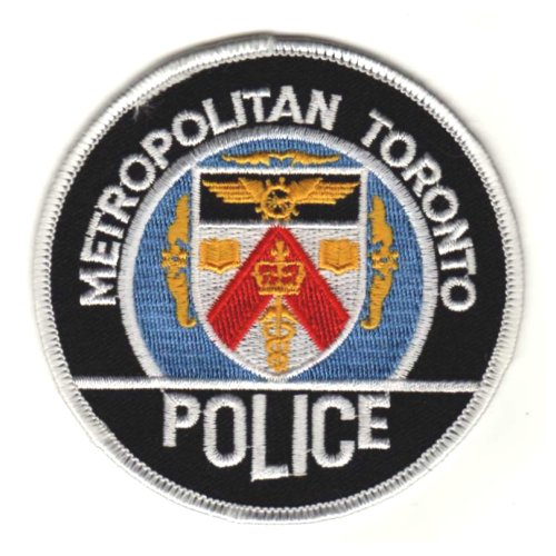 Toronto Metropolitan Police Patch (Ref: 087)