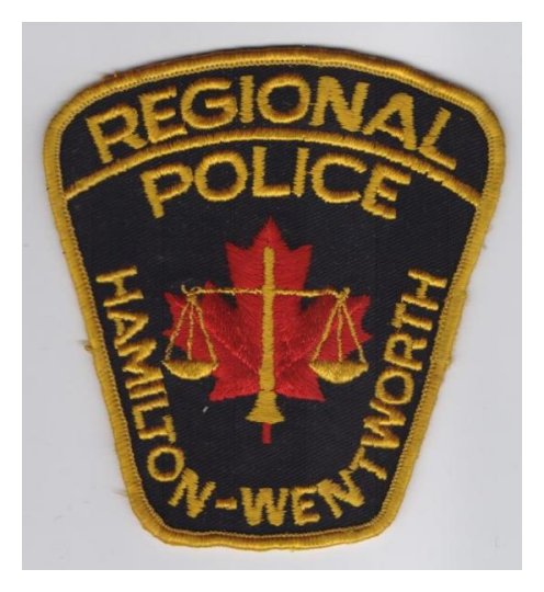 Hamilton-Wentworth Regional Police (Ref 521)