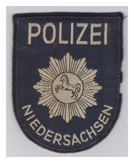 Niedersachsen Polizei Patch (Ref: N520)