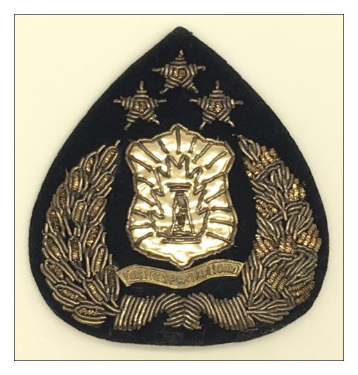 Indonesia Police Cap Badge (Ref: 894)