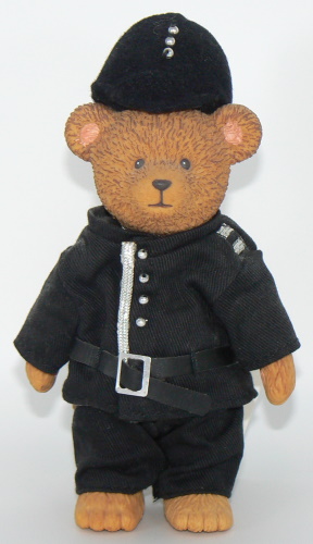 Russ Berrie Teddy Town policeman (Ref 875)