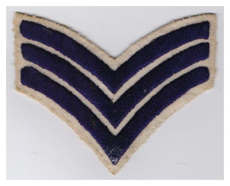 Sergeants Chevrons (1 only) (579)