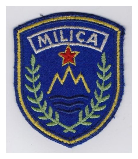 Milica Police Patch (Ref: 598)