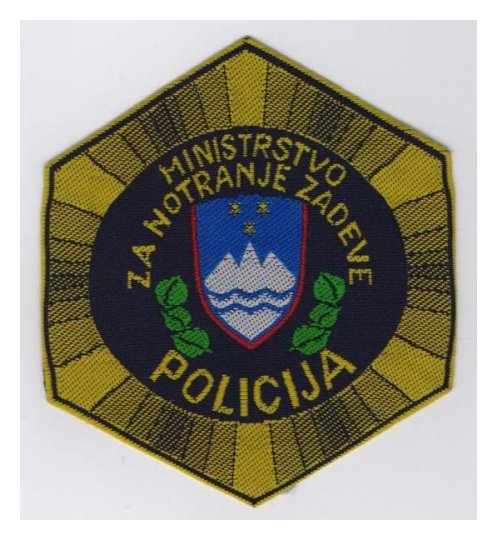 Ministrstvo Police Patch (Ref: 609)