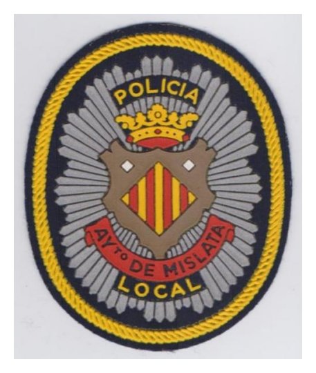 Ayto de Mislata Policia Local Patch (Ref: 527)