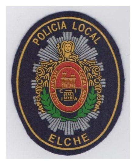 Elche Policia Local Patch (Ref: 528)