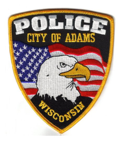 City of Adams Police Patch (Ref: 352)