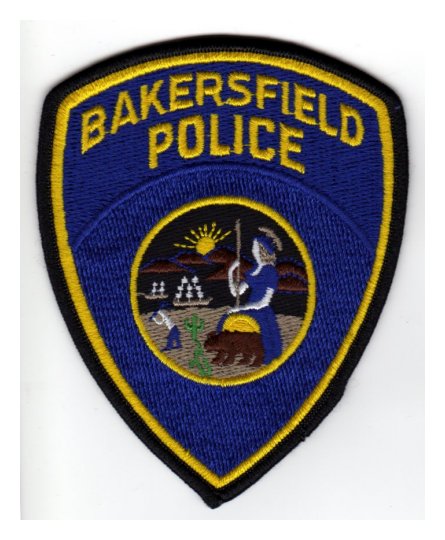 Bakersfield Police Patch (Ref: 307)