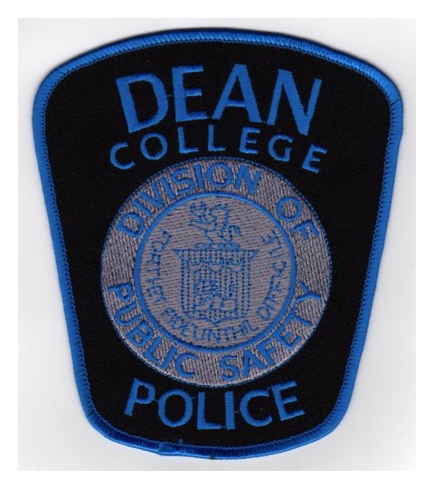 Dean College Police Patch (Ref: 295)
