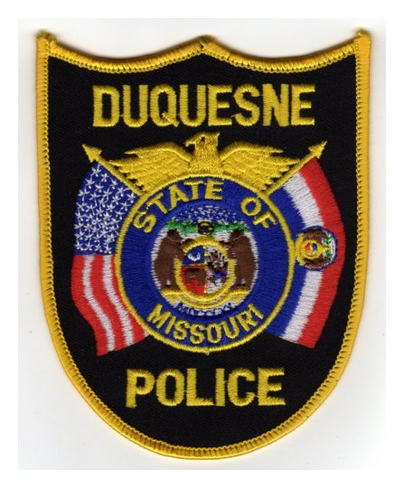 Duquesne (Missouri) Police Patch (Ref: 311)