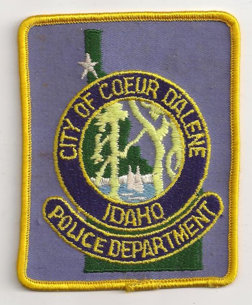 Coeur D'alene police patch (G230)