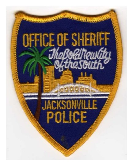 Jacksonville Police Patch - Office of Sheriff (Ref: 350)
