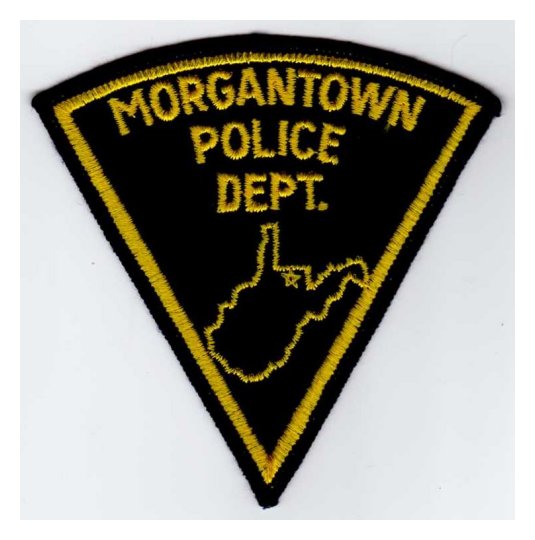 Morgantown Police Patch (Ref: 348)