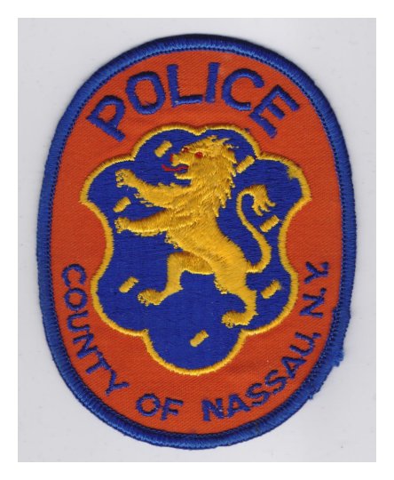 County of Nassau Police Patch (R716)