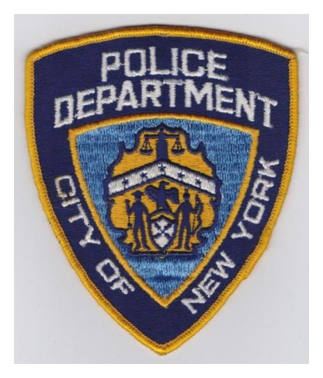 City of New York Police Patch (Ref: 562)