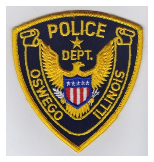 Oswego Police Patch (Ref: 563)