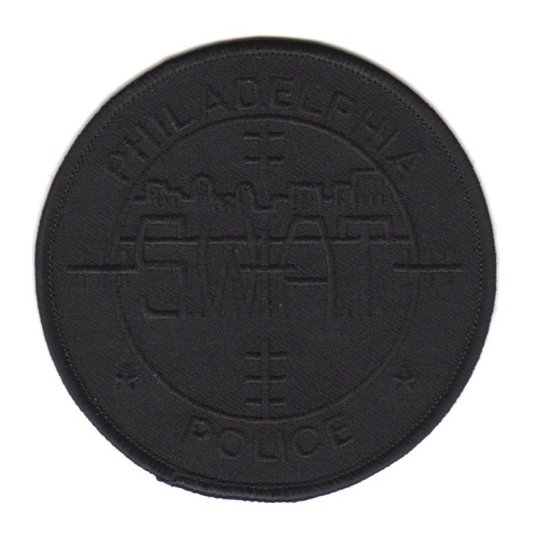 Philadelphia Police Subdued SWAT Patch (G289)