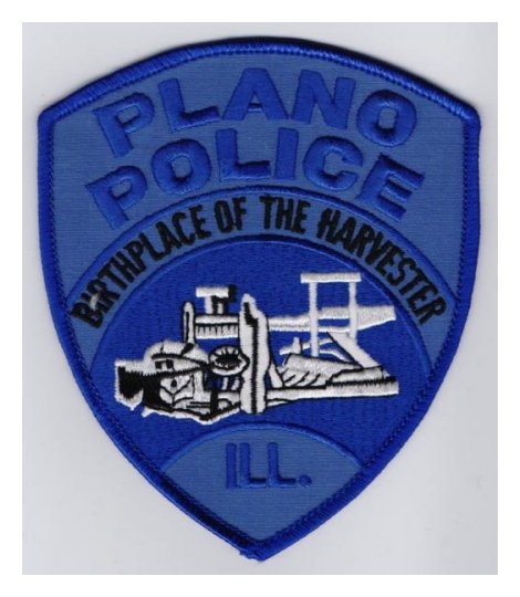 Plano Police Patch (Ref: 565)