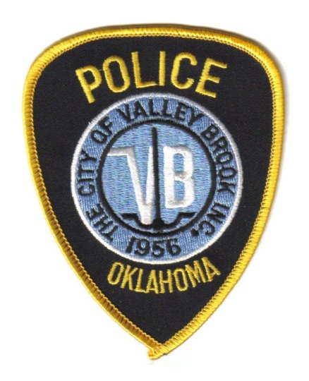 City of Valley Brook Police Patch (Ref: 339)