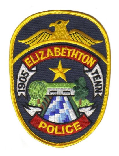 Elizabethton Police Patch (Ref: 331)